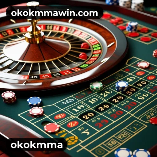 App okokmma para iOS e Android — interface mobile, login biométrico e PIX integrado