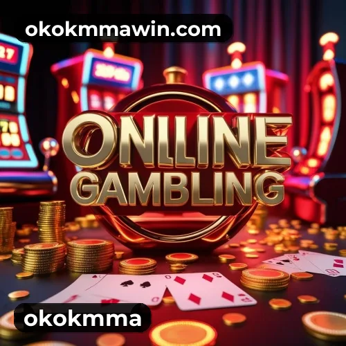 App okokmma para iOS e Android — interface mobile, login biométrico e PIX integrado