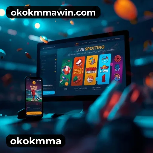 Catálogo okokmma com mais de 3.100 jogos — Pragmatic Play, Evolution, NetEnt e fornecedores certificados